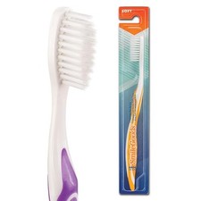 SmileGoods Toothbrushes Bristles Gently Clean Along Gum Line  Teeth 72 Pack