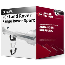 Anhängerkupplung abnehmbar für Land Rover Range Rover Sport 04.2013-03.2022 neu