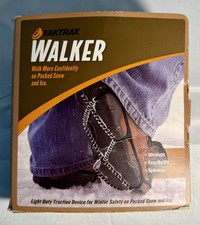 Yaktrax Walker Ice Snow Traction Size Large Women's 13-15 / Men's 11.5-13.5