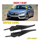 Windshield Wiper Cowl Panel Covers Trim For Honda Civic 16-20 74220TEAT00 2-20x