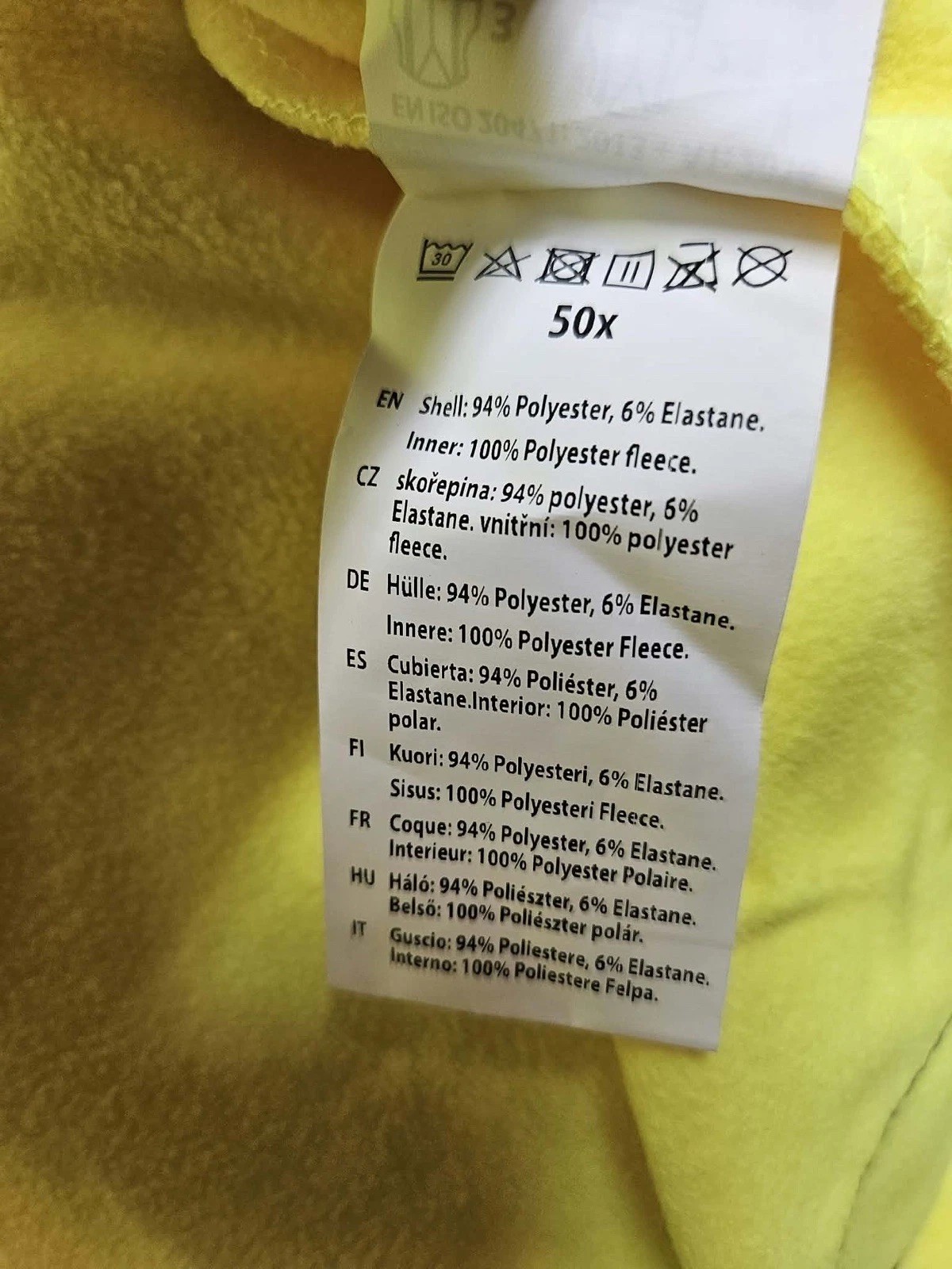 Portwest US428 Hi-Vis Reflective Softshell Waterproof Safety Work Jacket ANSI XL image 15