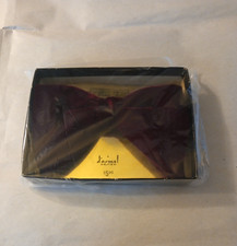 Vintage Velvet Clip On Bow Tie A Darmel Design in Original Box
