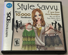 Style Savvy Nintendo DS, 2009 Complete Works Great