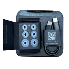 Original Ear Tips For Beats Studio Buds Plus Transparent Clear Earbuds W/ Cable