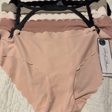 Marilyn Monroe Womens Brief Panties 5-Pair Underwear Large Nylon Spandex