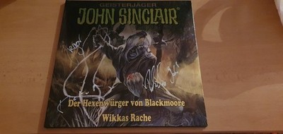 John Sinclair Picture Vinyl Hexenwürger von Blackmoore Wikkas Rache Unterschrift