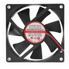 EverCool PC Computer Case Cooling Fan Cooler 4 Pin 8cm 80x80x15mm Silent