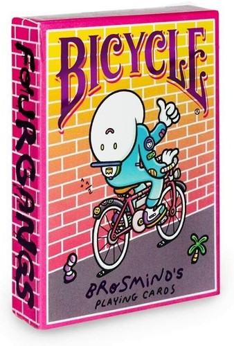 1 Deck Bicycle Brosmind Four Gangs Playing Cards Trippy Spanish Art Design - Picture 2 of 4