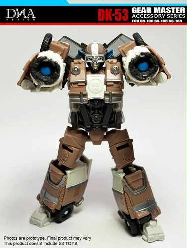 WITH BONUS! DNA DK-53 Upgrade Kit For SS105 MIRAGE SS108 WHEELJACK SS100 BEE - Picture 9 of 24