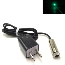 515nm 520nm 100mW Green Focusable Dot Laser Diode Module  5V USB Power Adapter