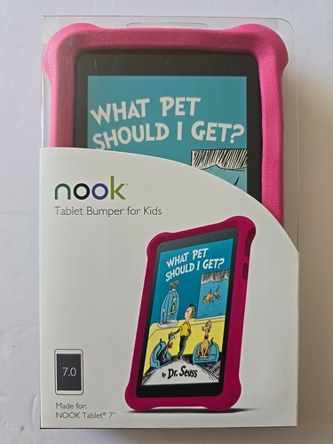 Nook Tablet 7" Foam Tablet Bumper For Kids Pink - Picture 1 of 4