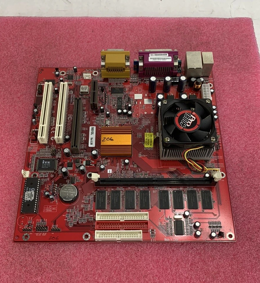 PC Chips M810L Motherboard AMD Duron 1.26GHz No RAM No I/O Shield - Image 3 of 4