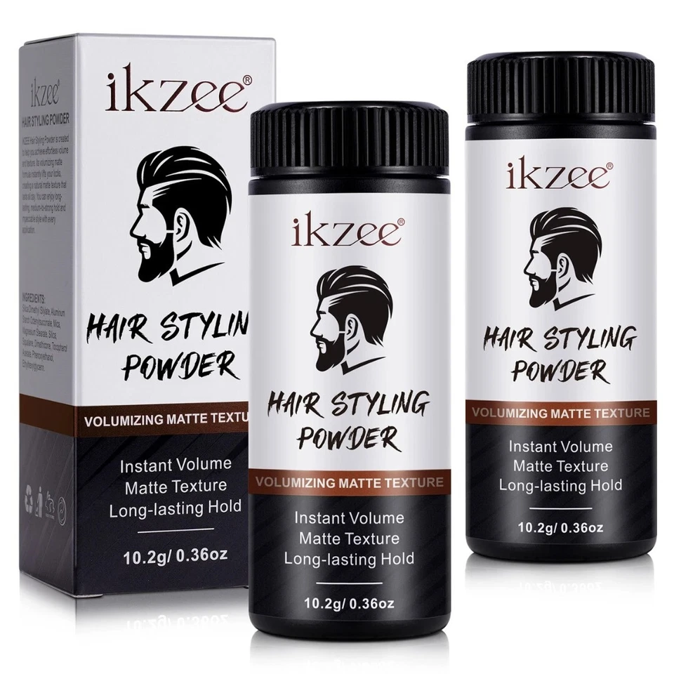 Haarstylingpulver für Männer - mattes Finish, langanhaltender Halt, natürlicher Look (20g)