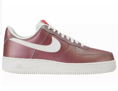 NIKE AIR FORCE 1 07 LV8 TRACK RED-SUMMIT WHITE-BLACK SZ 10.5 [823511-600] | eBay