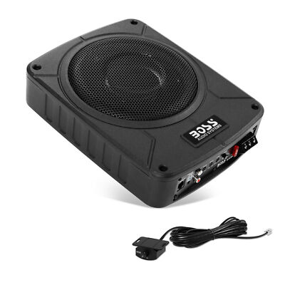 BOSS Audio Systems BAB8 8  800 W Powered Car Subwoofer   Single 4 Ohm Voice Coil