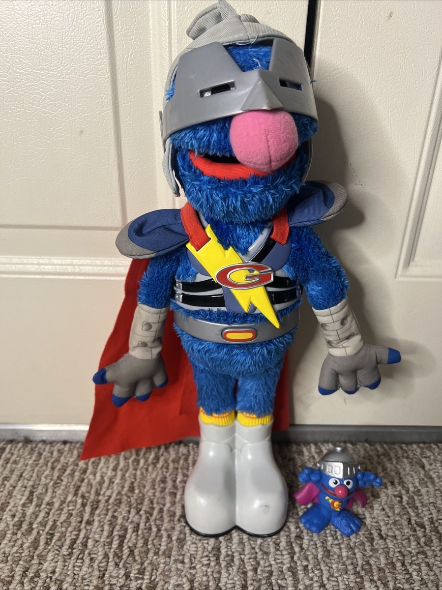 Hasbro Sesame Street Flying Super Grover 2.0 Talking Plush Toy