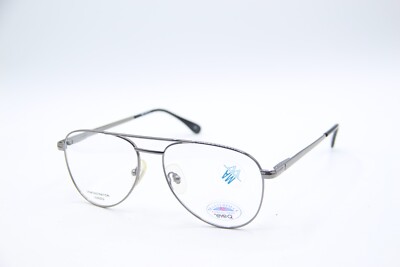NEW JOE EYE Q GUNMETAL BLACK AUTHENTIC EYEGLASSES 56-16