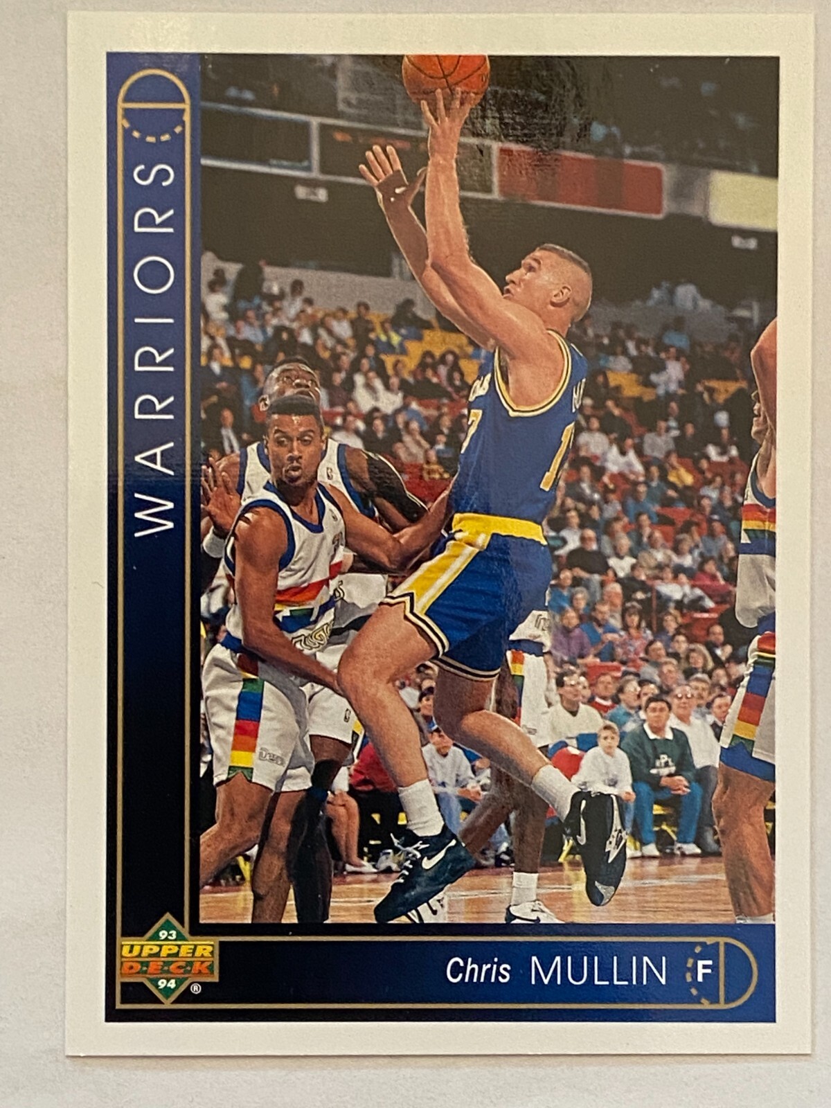 1993-94 Upper Deck #92 Chris Mullin Golden State Warriors