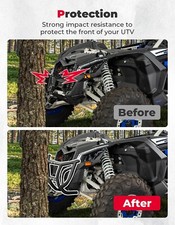 DRT Motorsports Can-Am Maverick X3 / R Center Mirror Tab Cover Plate For OEM Cage | UTV Source - View #4