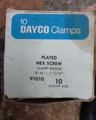NOS Ford Dayco heater hose and clamps with box - Foto 5 di 7