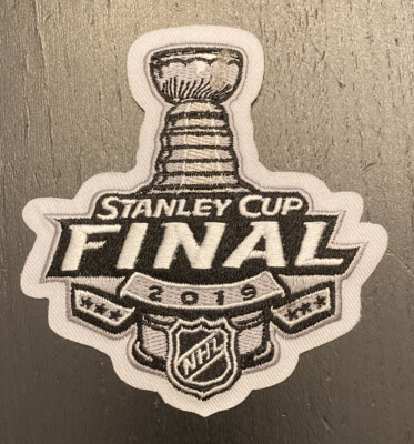 NHL 2019 Stanley Cup Final Patch Blues and Bruins 3.5x4 