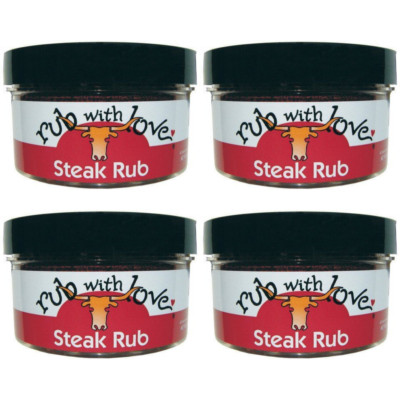 Rub With Love Steak Spice Rub, 3.5 Oz (Pack of 4)