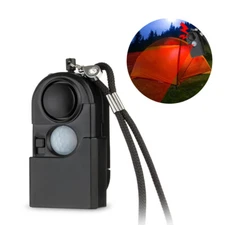 Camping Travel Portable PIR Infrared Motion Sensor Detector Alarm 120dB Wireless