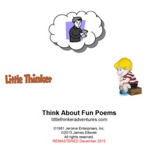 Little Thinker - Think About Fun Poems - New CD remastered from cassette tape
