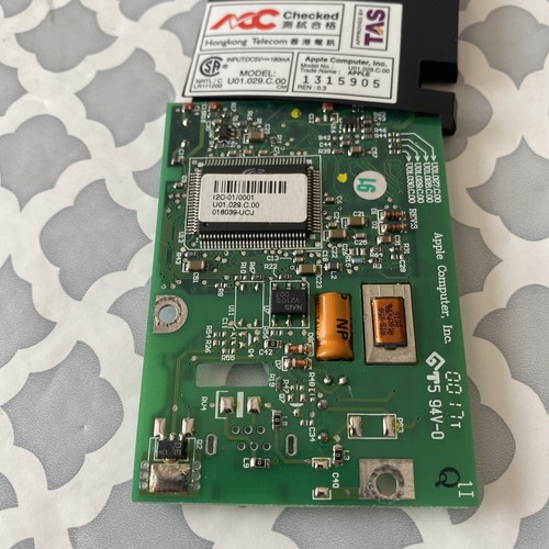 Apple U01.029.C.00 G4 Powerbook 56K Internal Modem - 第 4/4 張圖片