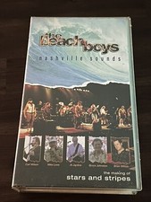 The Beach Boys Nashville sounds the making of stars and stripes VHS cassette