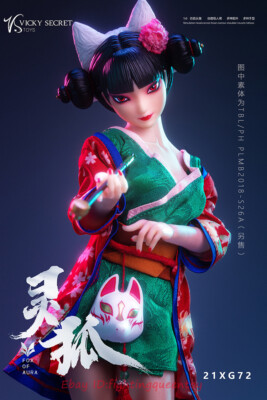 VSTOYS White Snake 2: Green Snake Demon Fox 1/6 Figure Full Set