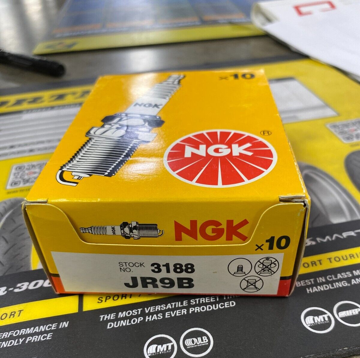 NGK JR9B SPARK PLUG BOX OF 10