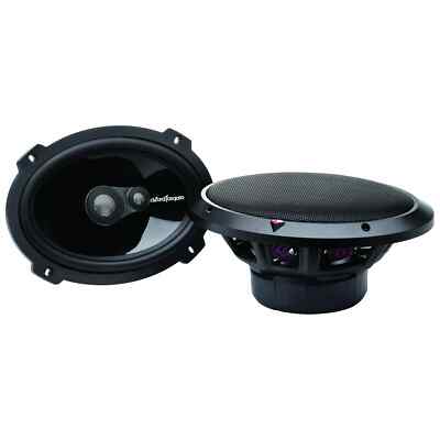 Pair of Rockford Fosgate T1693 Power Series 6X9'' Full Range 3-Way Car Speakers