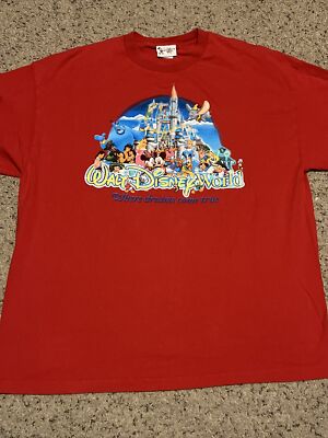 Vintage Walt Disney World Adult 2XL Where Dreams Come True