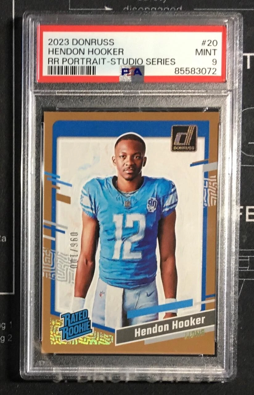 Hendon Hooker Panini Donruss Rated Rookies Portrait #20 Studio Series