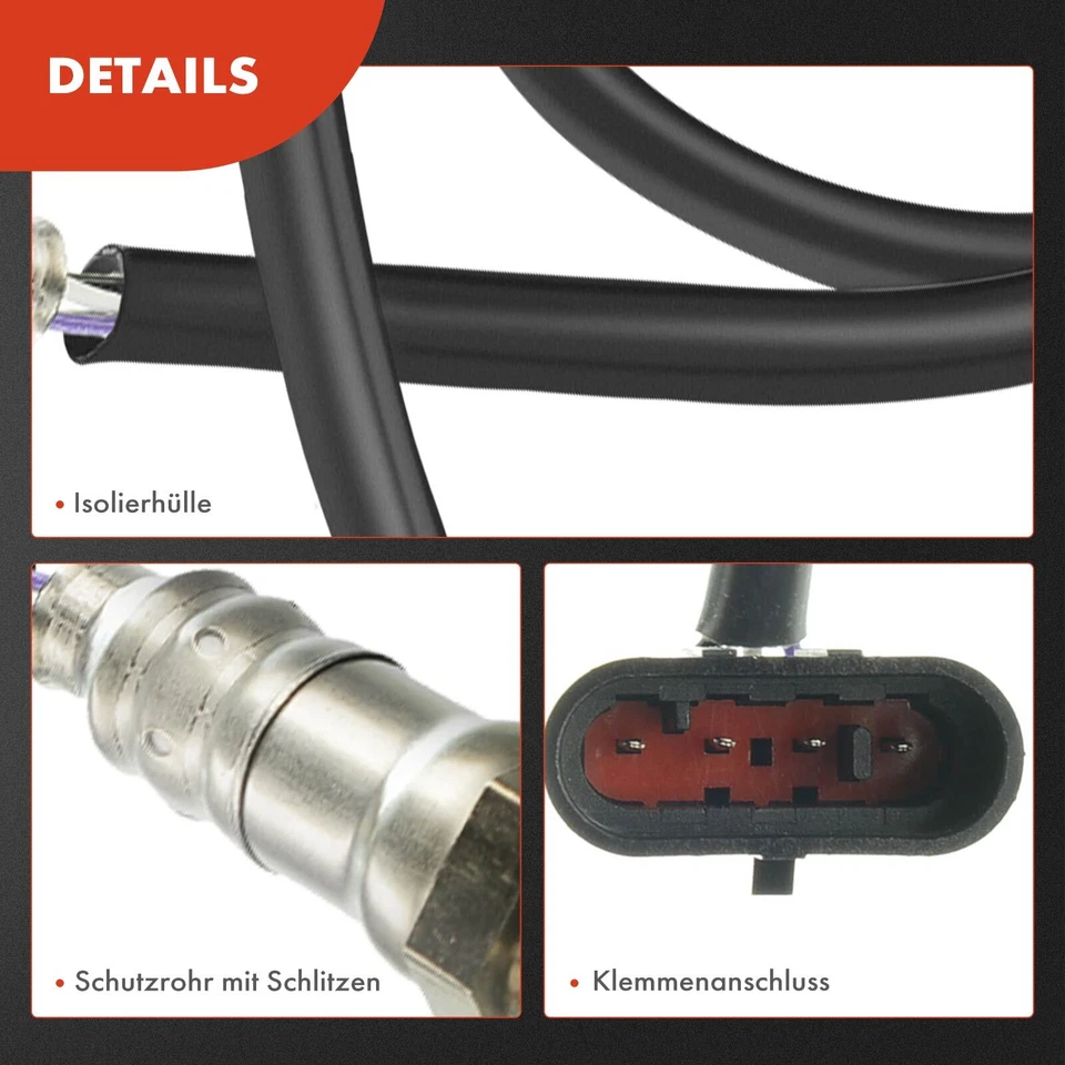 Sonda lambda sonda regolazione per Alfa Romeo 145 146 156 166 GTV Spider Lancia Kappa - Immagine 2 di 4