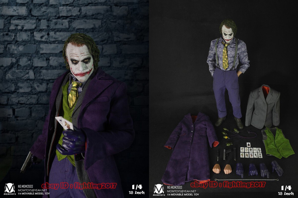 MOMTOYS 1/4 MOM2003 Batman The Dark Knight The Joker Figure Model