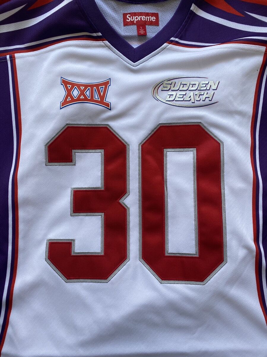 Supreme Sudden Death Football Jersey Size Large | eBay Supreme Sudden Death Football Jersey Size Large | eBay