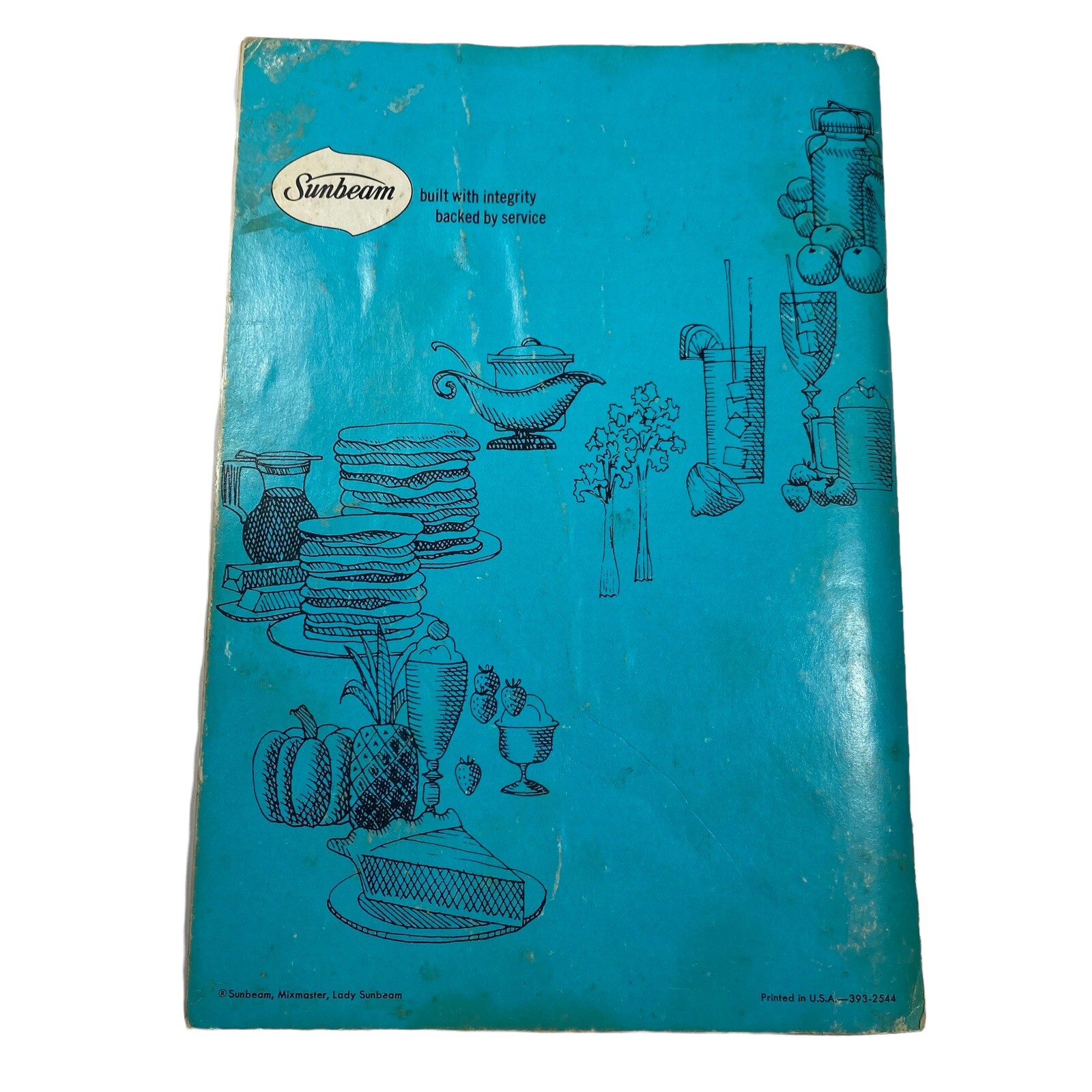 Vintage Sunbeam Deluxe 8 Speed Blender Instruction Manual and Recipes 1968