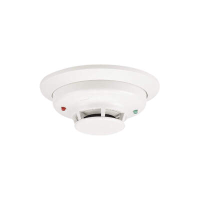 SYSTEM SENSOR 4W-B Smoke Alarm,12/24 VDC, 4-Wire,w/Base