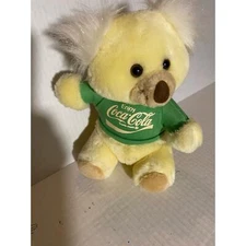 Coca Cola Kohala bear vintage Whataburger plush.  7” 