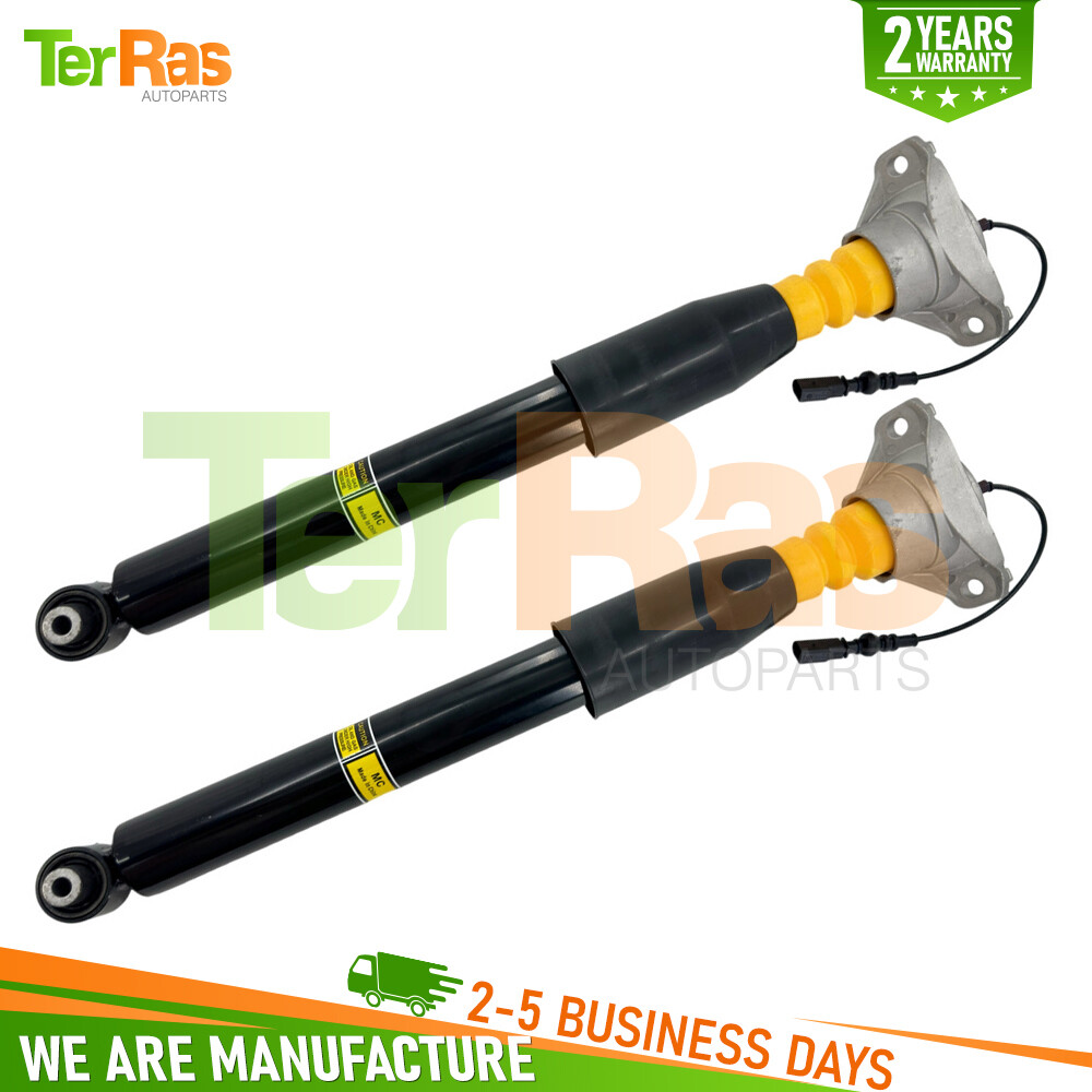 Pair Fit Bentley Bentayga 2017-2022 Rear Air Suspension Shock Struts 4M0513021AP