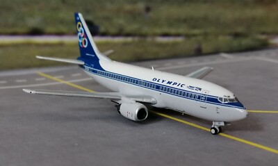Olympic Airways Boeing B737-330 SX-BLA 1/400 by Miniature MODELS (Panda Mould) 