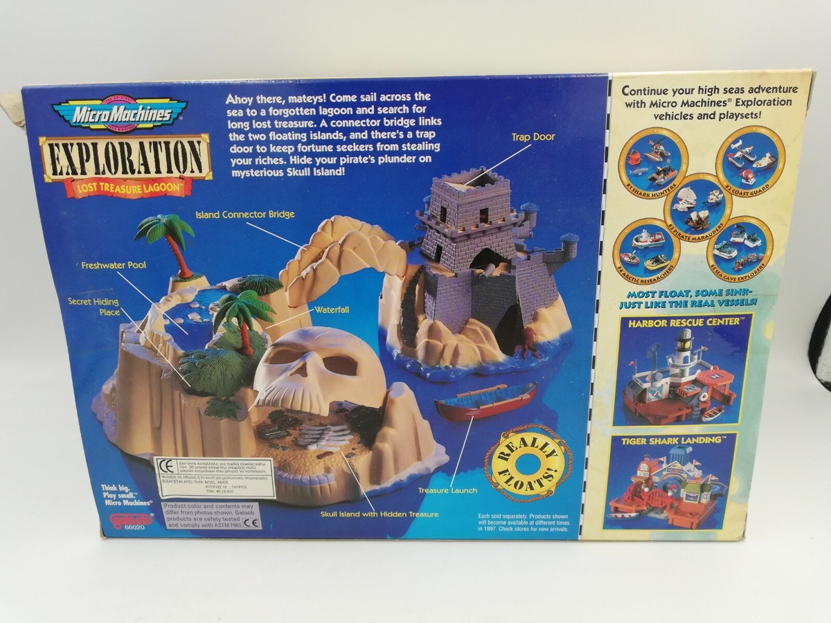 Micro Machines Exploration Lost Treasure Lagoon Playset Galoob
