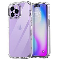Clear For iPhone 15 14 13 12 Pro Max 11 XR XS MAX Phone Case Shockproof Cover