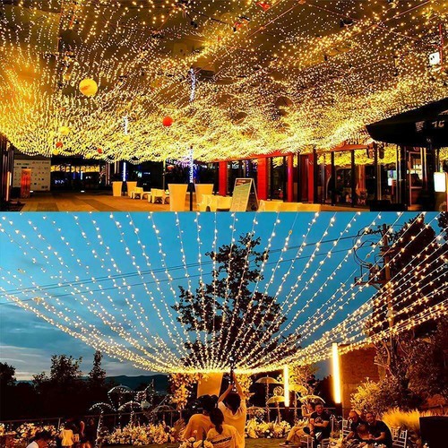 300 LED Curtain Fairy String Lights USB Window Hanging Wedding Party Xmas Decor - Picture 8 of 20