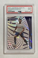 2021-22 Panini Revolution EPL Davison Sanchez Lava /10 PSA 9 SSP