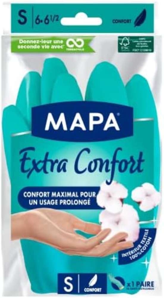 Mapa 302436 â€" Guanti ultra confortevoli, in lattice e nitrile