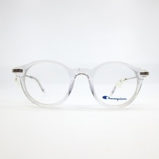 Champion CH 05 COL 21 Eyeglasses Frames Clear Silver Round Full Rim 47-22-145