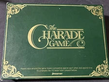 The Charade Board Game by Pressman - Vintage 1985 Contents Verified